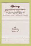 Matchbook Cover - Westfield Insurance Comapny WEAR 40 Strike