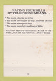 Matchbook Cover - Arizona Telco Credit Union AZ WEAR 40 Strike