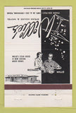 Matchbook Cover - Willie's Steak Hosue Motel Brenham TX 40 Strike