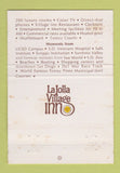 Matchbook Cover - LaJolla Village Inn CA 40 Strike