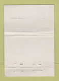 Matchbook Cover - La Dolce Notte Sera Vita London? UK WEAR 40 Strike