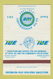 Matchbook Cover - IUE Union Electrical Machine 1986 Schenectady NY 40 Strike