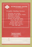 Matchbook Cover - Sumitomo Bank of Los Angeles CA 40 Strike