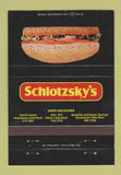 Matchbook Cover - Schlotzky's Deli Little Rock AR 40 Strike