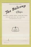 Matchbook Cover - The Balcony Restaurant Ridglea Fort Worth TX 40 Strike