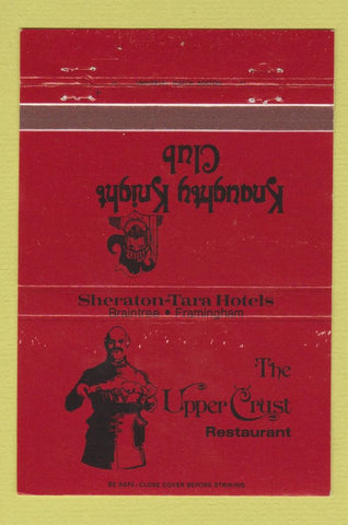 Matchbook Cover - Knaughty Knight Club Upper Crust Braintree MA 40 Strike