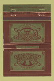 Matchbook Cover - Brownstone Restaurant  Antiques Design Houston TX  40 Strike