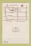 Matchbook Cover - Brownstone Restaurant  Antiques Design Houston TX  40 Strike