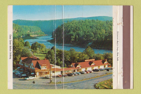 Matchbook Cover - Reber's Motel Restaurant Barryville NY 40 Strike