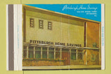 Matchbook Cover - Pittsburgh Home Savings Bank PA 40 Strike