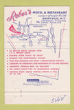 Matchbook Cover - Reber's Motel Restaurant Barryville NY #2 40 Strike