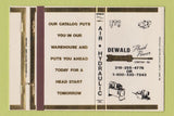 Matchbook Cover - Dewald Fluid Poower Tools 40 Strike