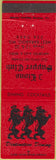 Matchbook Cover - 3 Lions Supper Club West Baraboo WI