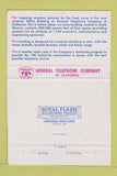 Matchbook Cover - General Telephone Company Santa Monica CA 40 Strike