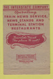Matchbook Cover - America Travelers Paradise Interstate Company WEAR 40 Strike