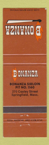 Matchbook Cover - Bonanza Sirloin Pit Springfield MA