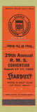 Matchbook Cover - Stardust Casino Las Vegas NV 1969 RMS Mich Nakaguma