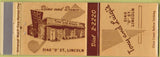 Matchbook Cover - Tony  and  Luigi's Lincoln NE restaurant