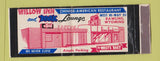 Matchbook Cover - Willow Inn Chinese Rawlins WY WORN