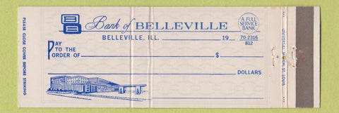 Matchbook Cover - Bank of Belleville IL #2