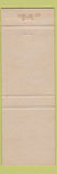 Matchbook Cover - Fisher's Restaurant Sebring FL