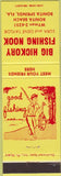 Matchbook Cover - Big Hickory Fishing Nook Bonita Springs FL