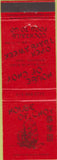 Matchbook Cover - House of Choy Chinese Food Madison TN