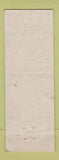 Matchbook Cover - Seville Lounge Restaurant Hollywood FL pinup STAINED