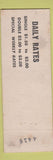 Matchbook Cover - Hotel Berridge Hotel Capitol Flint MI