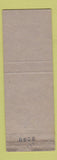 Matchbook Cover - 539 Grill Muskegon MI ORANGE