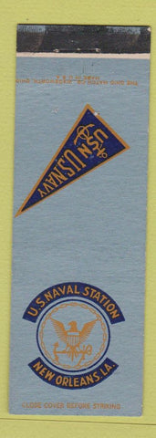Matchbook Cover - US Naval Station New Orleans LA
