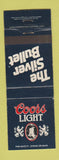 Matchbook Cover - Coors Light Beer WEAR