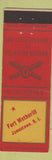 Matchbook Cover - Harbor Defenses Fort Wetherill Jamestown RI
