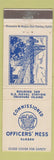 Matchbook Cover - Officers' Mess Treasure Island CA Navy