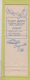 Matchbook Cover - Wright Patterson Officers' Mess OH WEAR