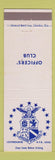 Matchbook Cover - Officers' Club Lockbourne Air Force Base OH