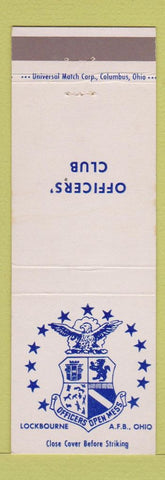 Matchbook Cover - Officers' Club Lockbourne Air Force Base OH