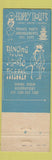 Matchbook Cover - Officer's Club McChord Air Force Base WA