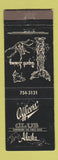 Matchbook Cover - Officers' Club Elmendorf Air Force Base AK