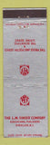 Matchbook Cover - LW Singer Educational Publishing Books Syracuse NY