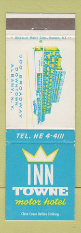 Matchbook Cover - Inn Towne Motor Hotel Albany NY