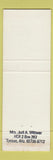 Matchbook Cover - Hunter's Lodge White Plains NY