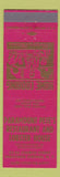 Matchbook Cover - Paramount Pete's Restaurant Saratoga Springs NY