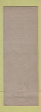 Matchbook Cover - Colonial Restaurant Niagara Falls NY