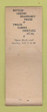 Matchbook Cover - Deane's HI Ho Inn Baltimore MD BOBTAIL