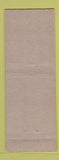Matchbook Cover - Board of Park Commissioners Minneapolis MN