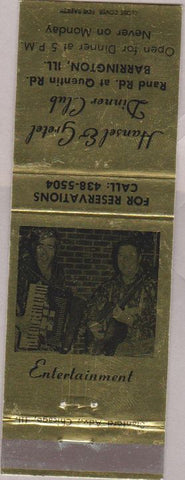 Matchbook Cover - Hansel Gretel Dinner Club Barrington IL Accordian