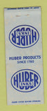 Matchbook Cover - Huber Inks BOBTAIL