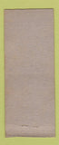 Matchbook Cover - Huber Inks BOBTAIL