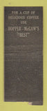Matchbook Cover - Hopper McGaw Grocery Baltimore MD BOBTAIL WEAR